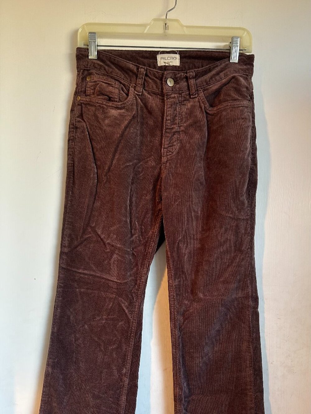 Pilcro (Anthropologie) Brown Corduroy Pants